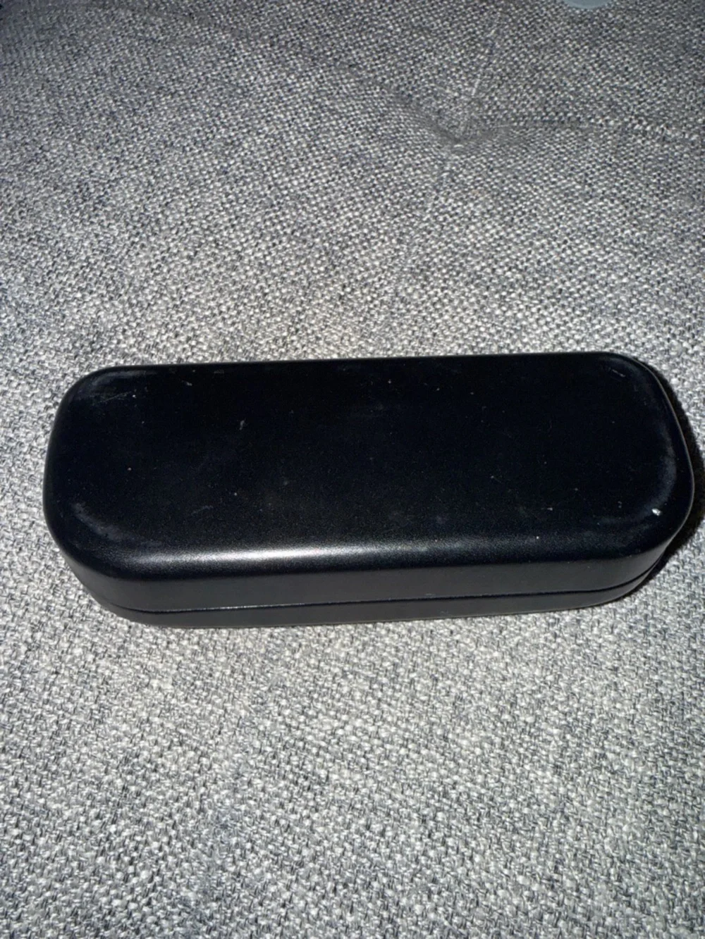 Coach black hard clamshell sunglass case